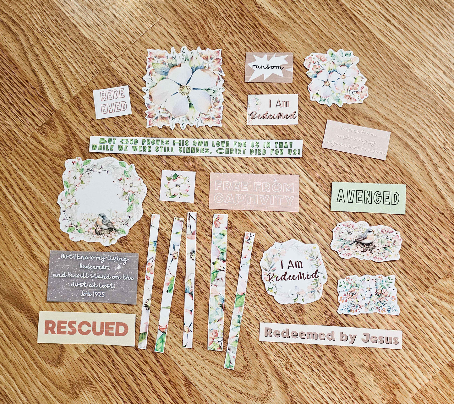 I Am Redeemed SOAP Bible Study pack for Christian Women