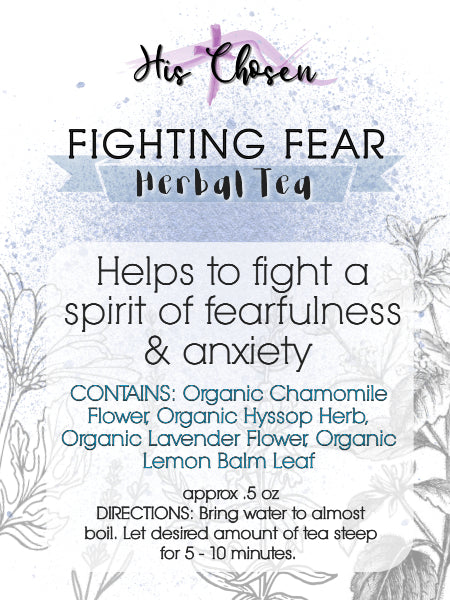 Fighting Fear Organic Herbal Tea & Mug set