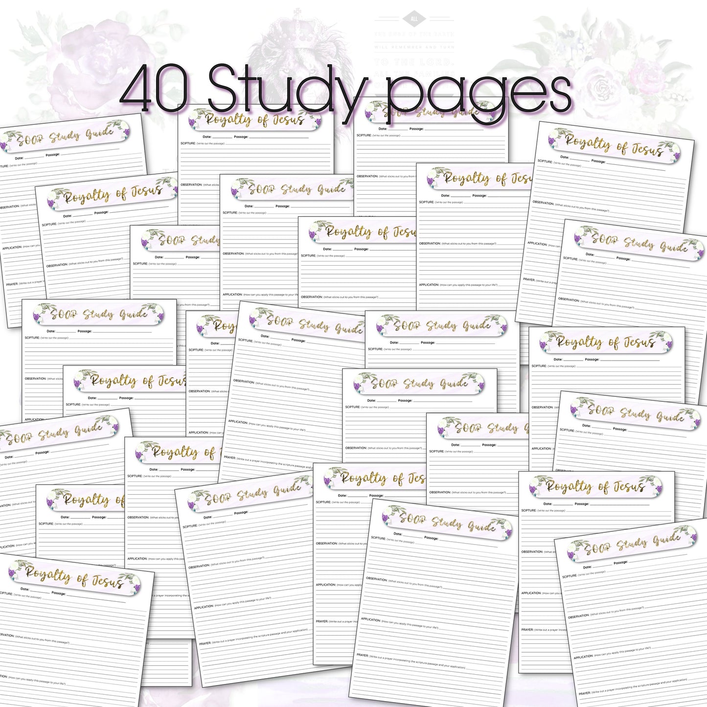 Royalty Bible Study Pack