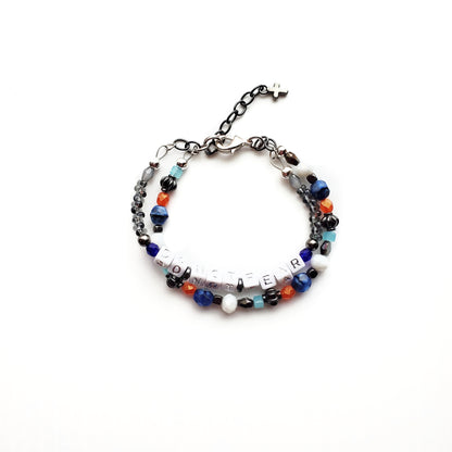 Do Not Fear Double Strand Bracelet