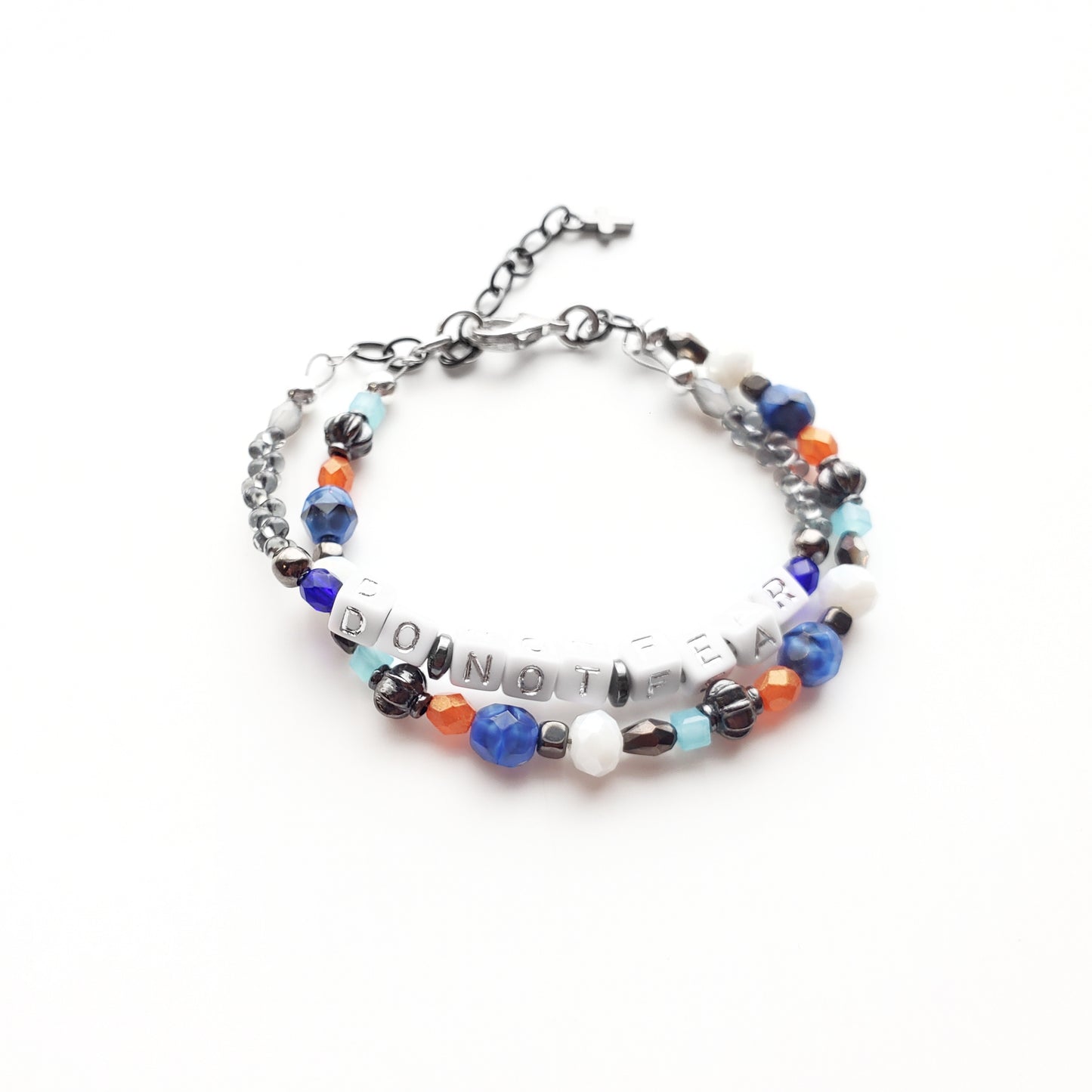 Do Not Fear Double Strand Bracelet