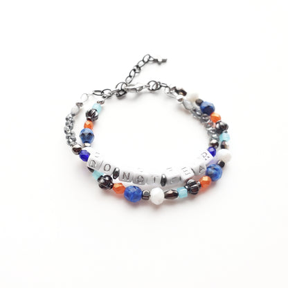 Do Not Fear Double Strand Bracelet