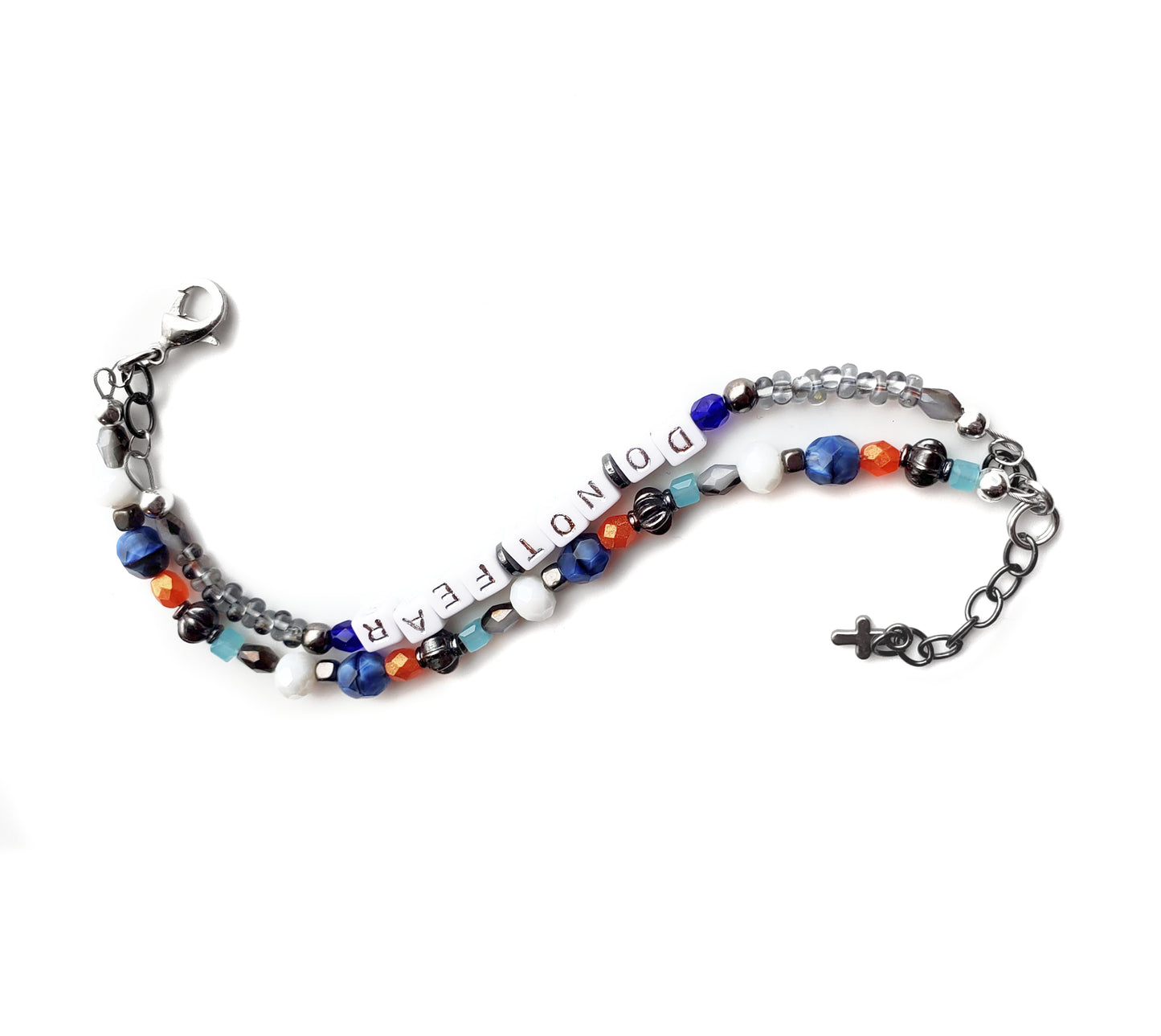 Do Not Fear Double Strand Bracelet