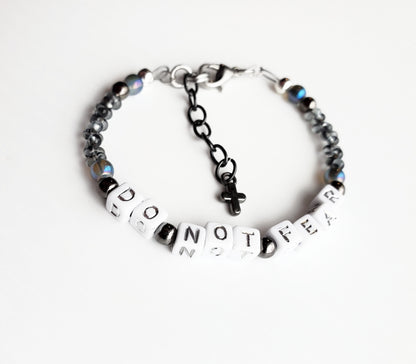 Fear of the Lord Stacked Chunky Bracelet