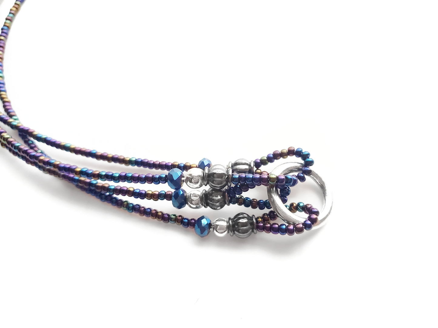 Fighting Fear 5-Strand Beaded Bookmark