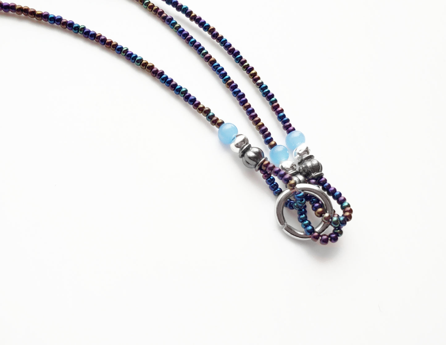 Fighting Fear 3-Strand Beaded Bookmark