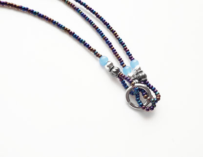 Fighting Fear 3-Strand Beaded Bookmark