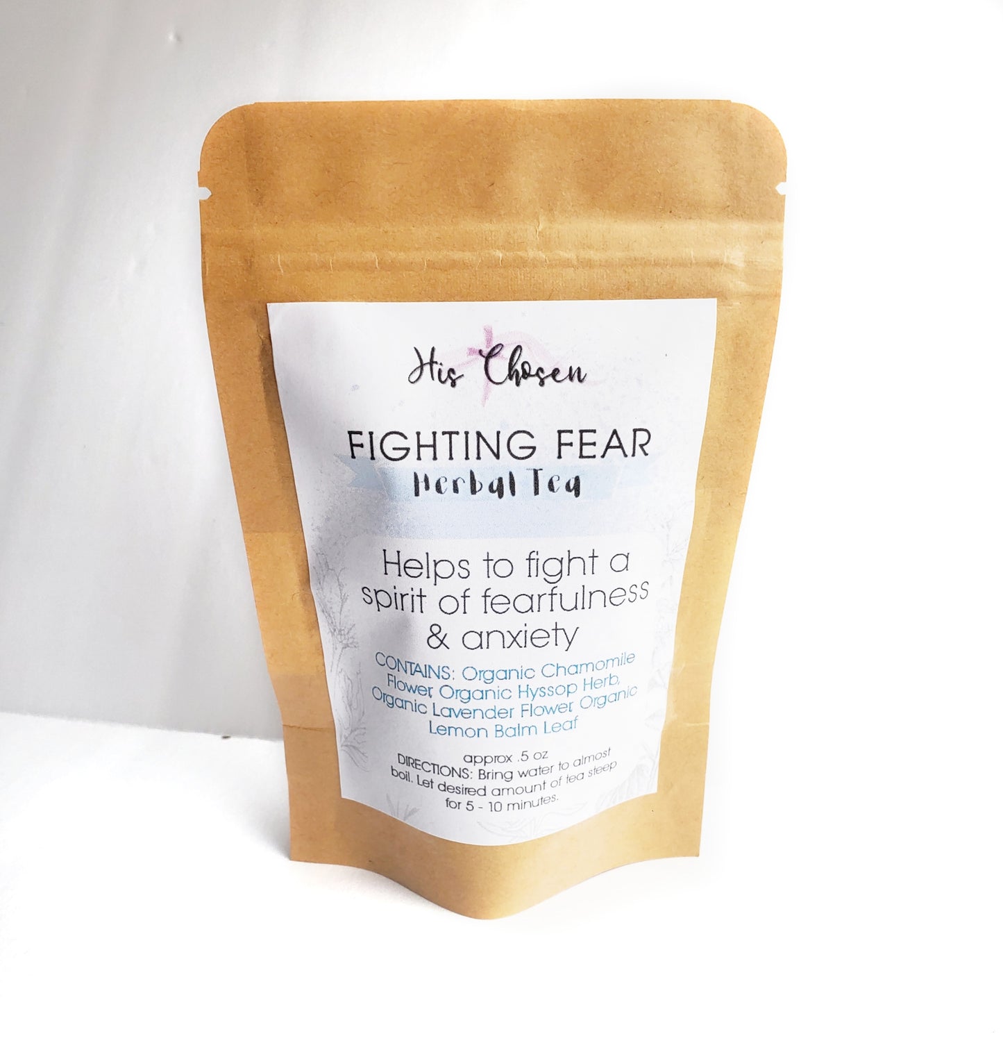 Fighting Fear Organic Herbal Tea & Mug set