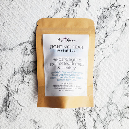 Fighting Fear Organic Herbal Tea & Mug set