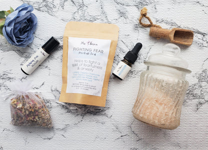 Fighting Fear Anxiety Relief Spa Set