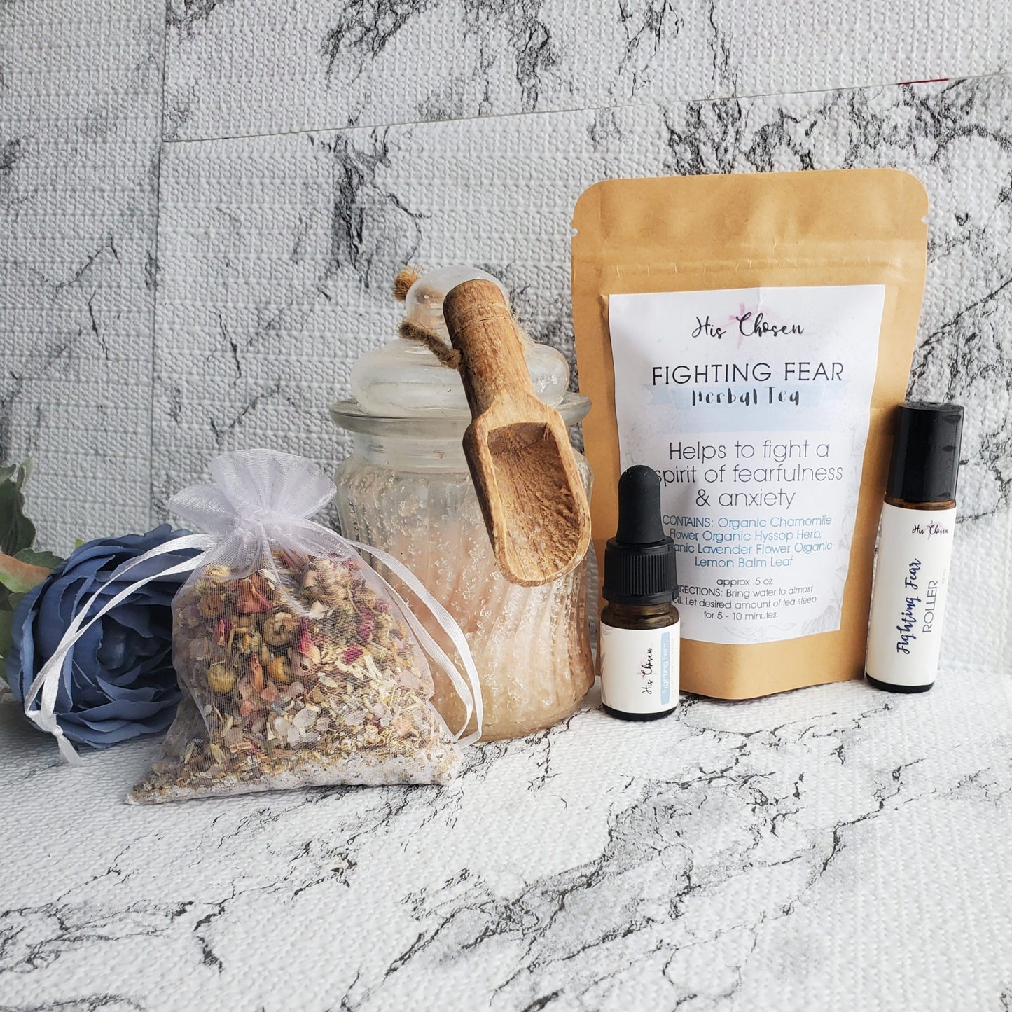 Fighting Fear Anxiety Relief Spa Set