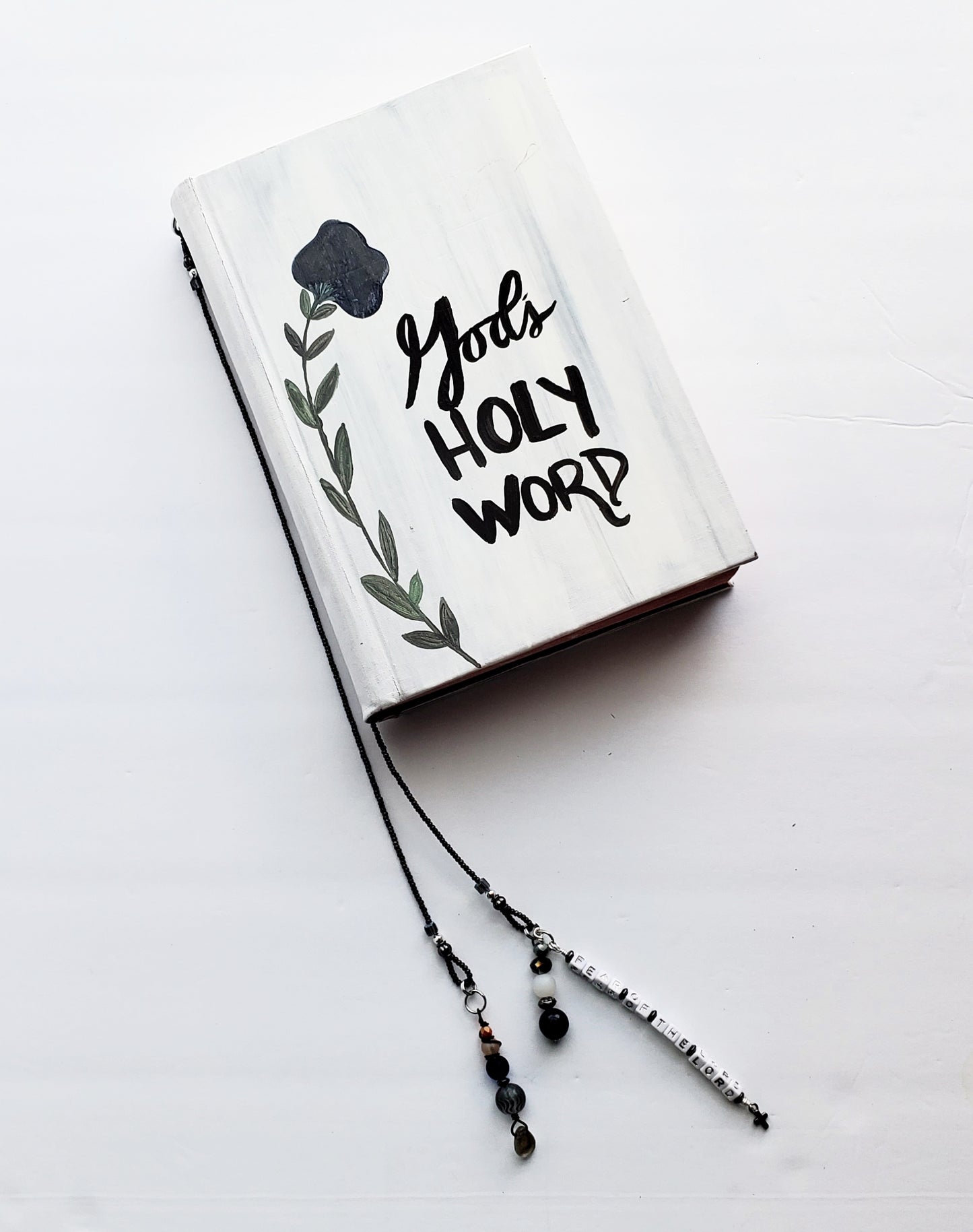 Fighting Fear Single Strand Beaded Bookmark