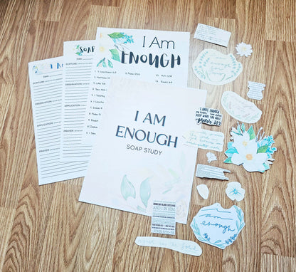 I Am Enough Bible SOAP Study Pack