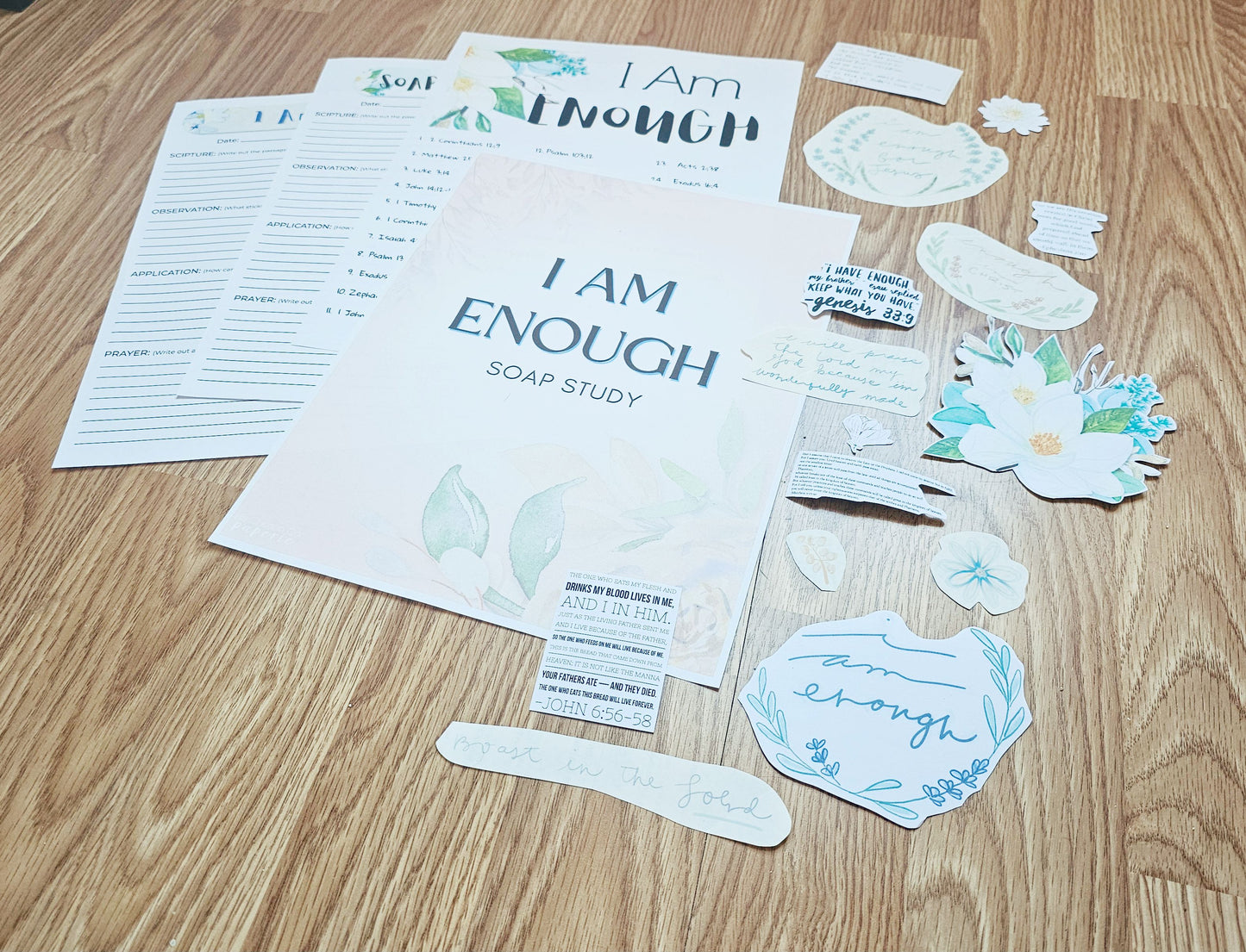 I Am Enough Bible SOAP Study Pack