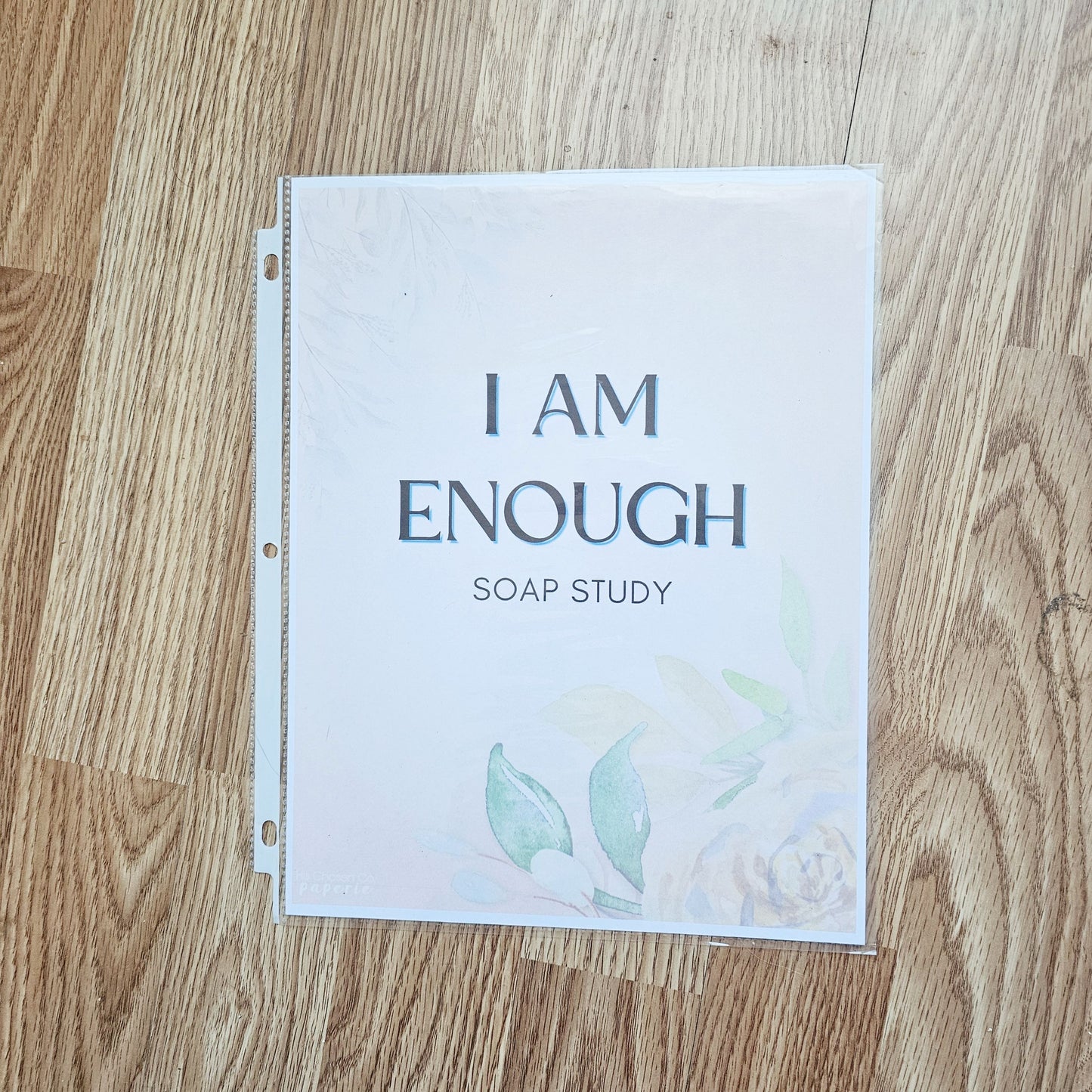 I Am Enough Bible SOAP Study Pack