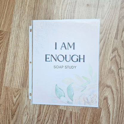 I Am Enough Bible SOAP Study Pack