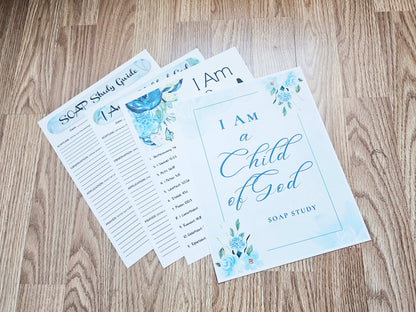 I Am a Child of God Bible SOAP Study Pack