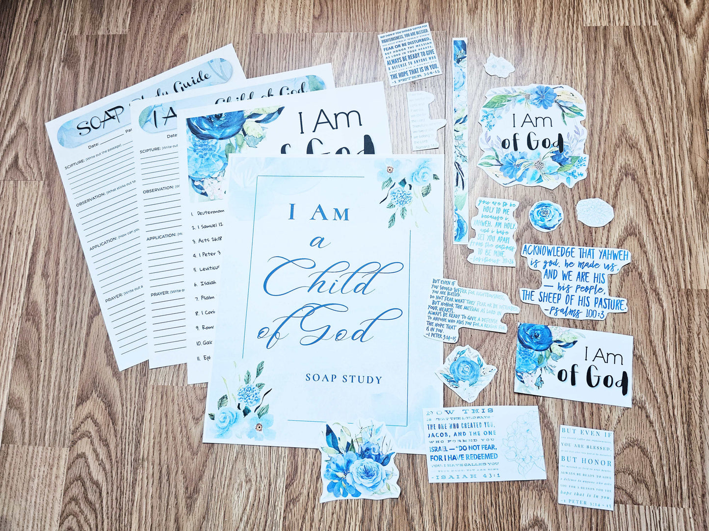 I Am a Child of God Bible SOAP Study Pack