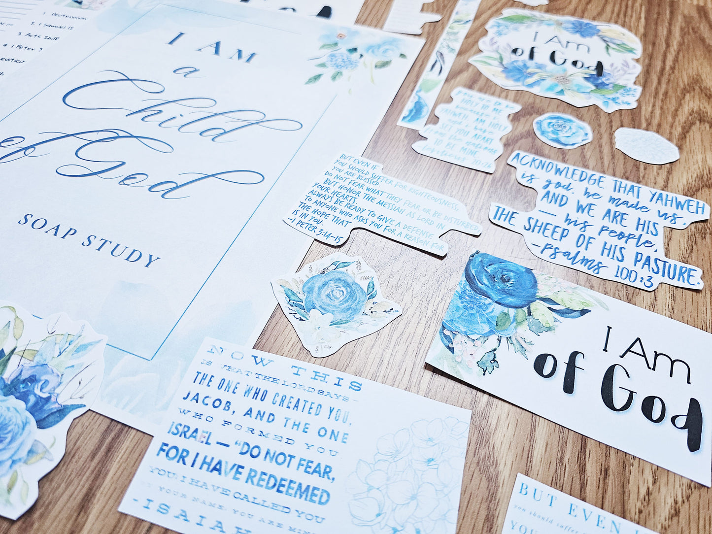 I Am a Child of God Bible SOAP Study Pack