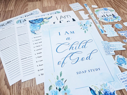 I Am a Child of God Bible SOAP Study Pack