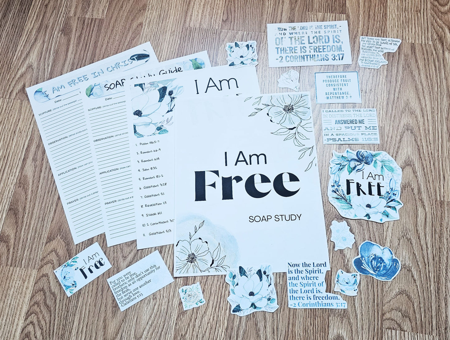 I Am Free in Christ Bible SOAP Study Pack