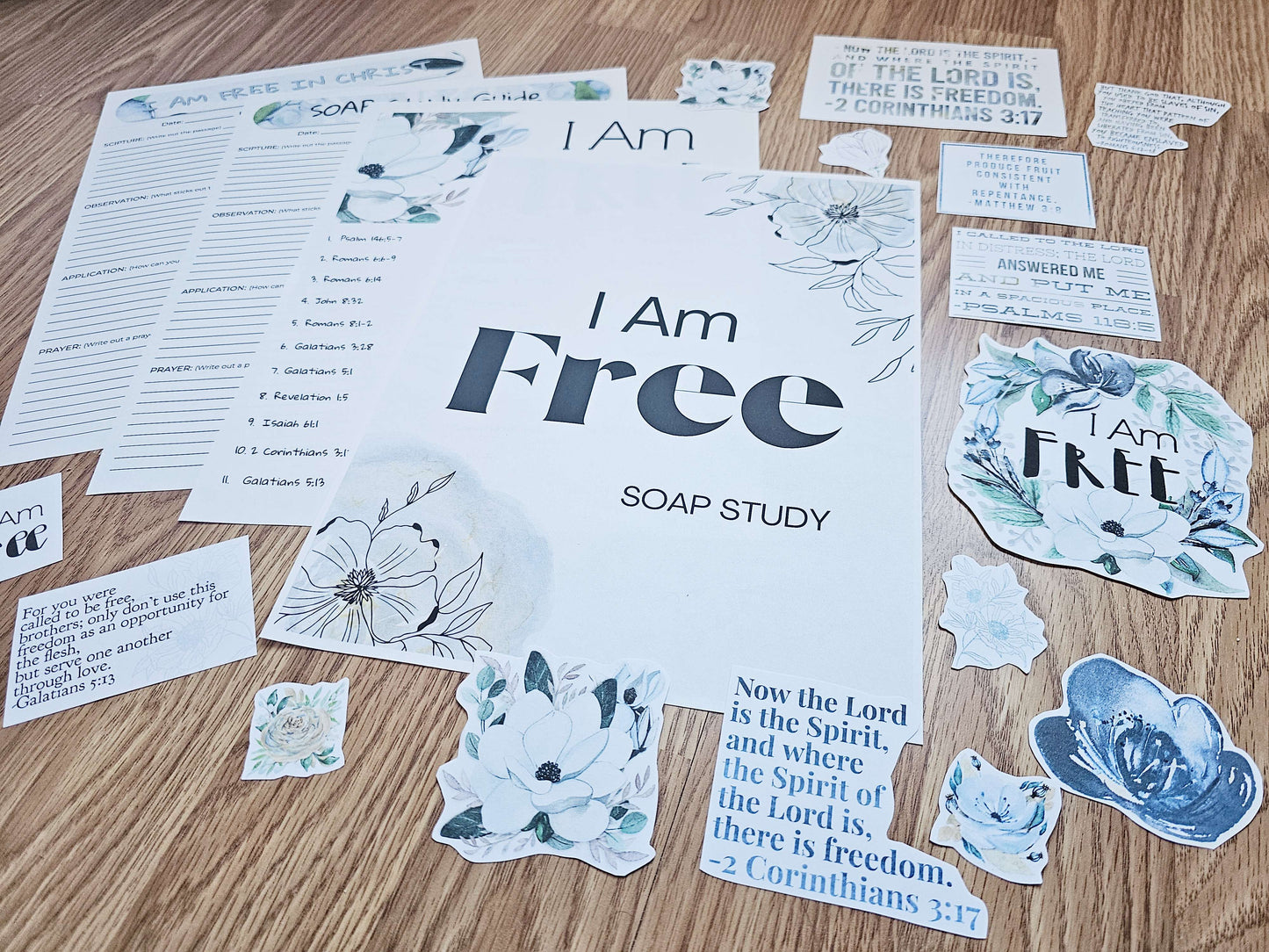 I Am Free in Christ Bible SOAP Study Pack