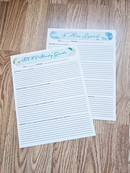 I Am Loved Bible SOAP Study Pack