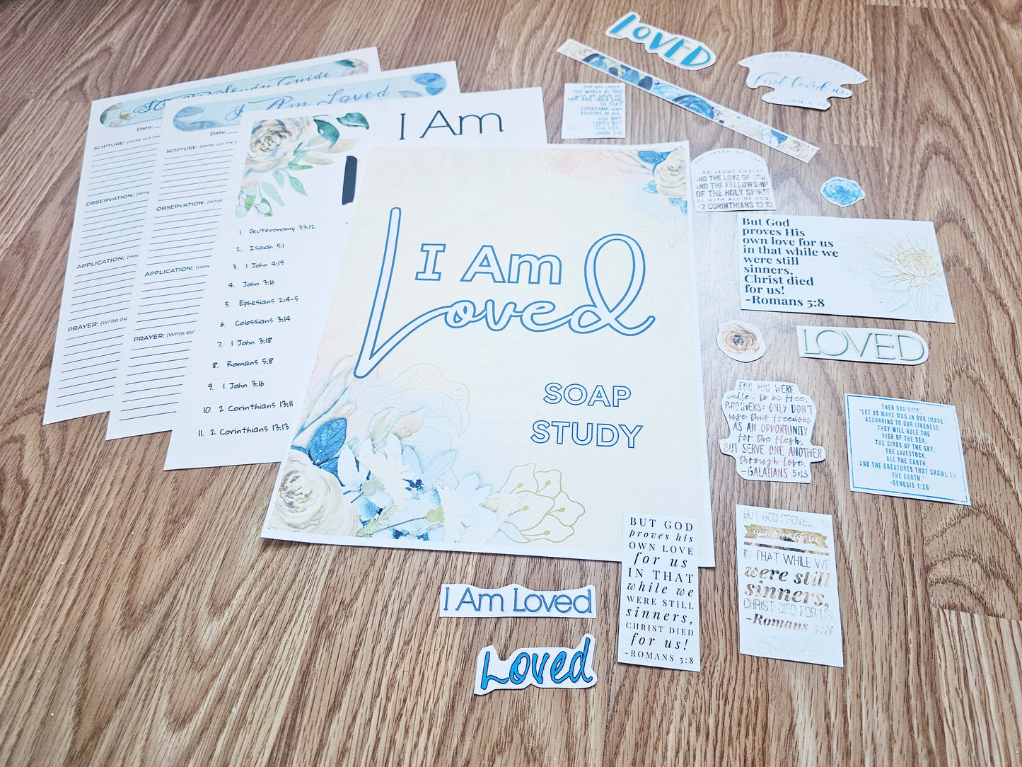 I Am Loved Bible SOAP Study Pack