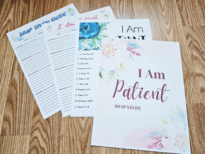 I Am Patient Bible SOAP Study Pack