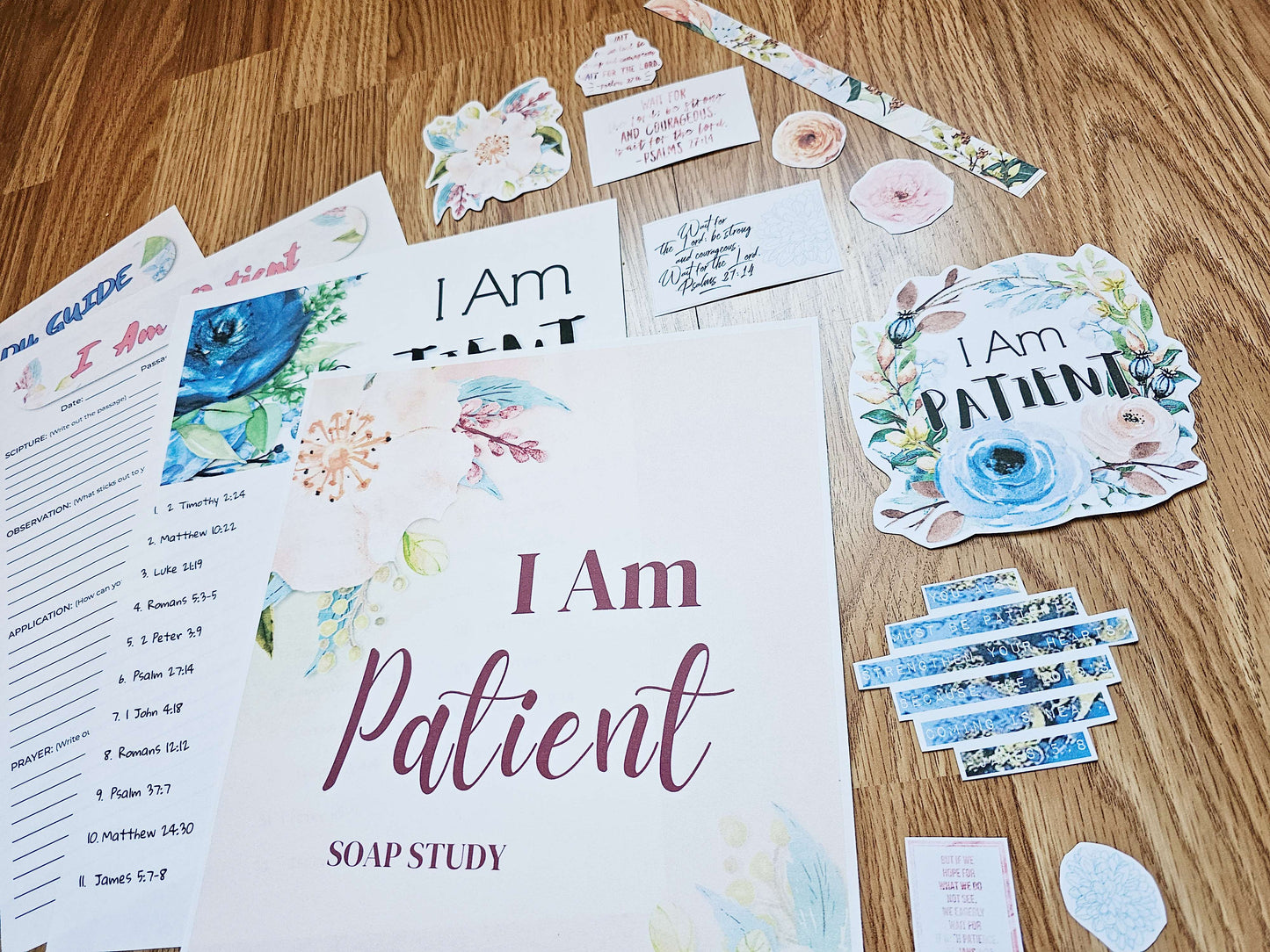 I Am Patient Bible SOAP Study Pack