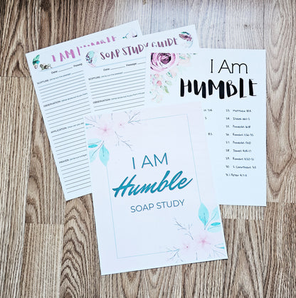 I Am Humble Bible SOAP Study Pack