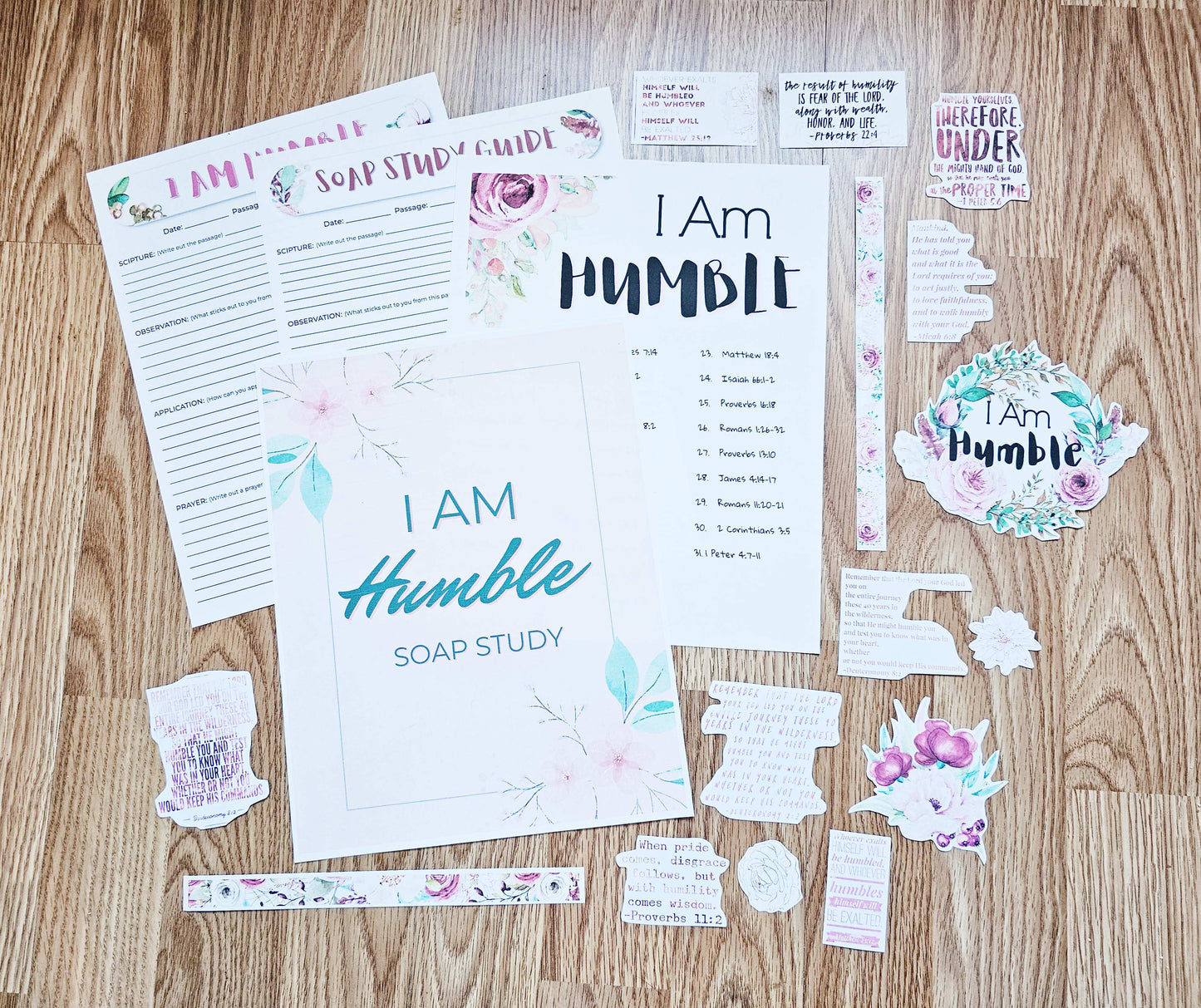 I Am Humble Bible SOAP Study Pack