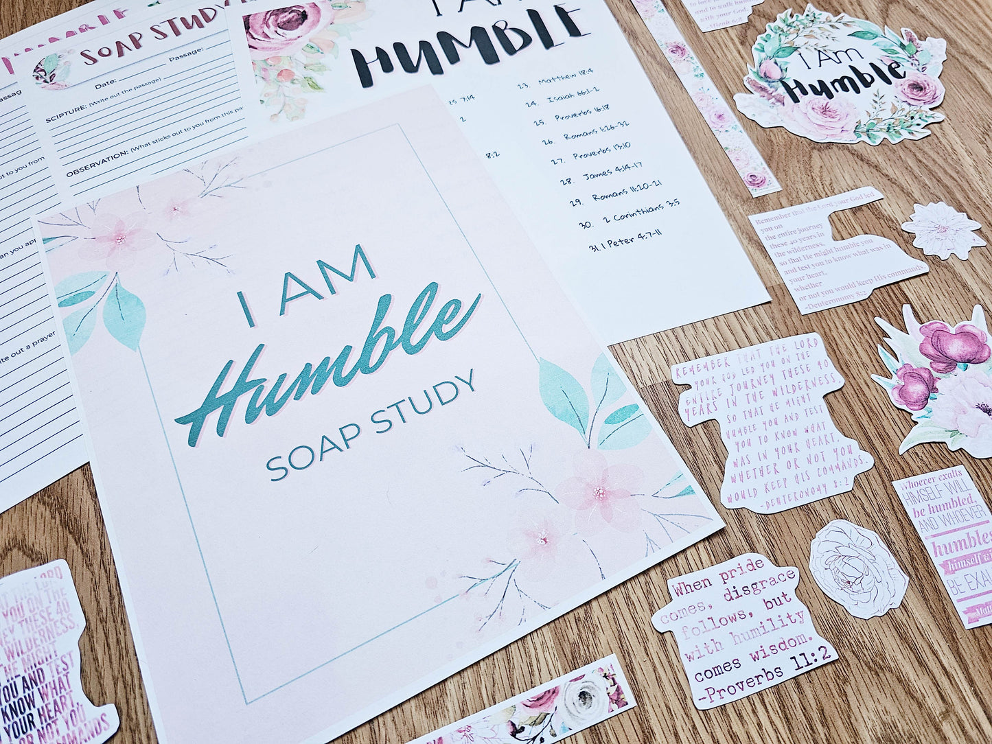 I Am Humble Bible SOAP Study Pack