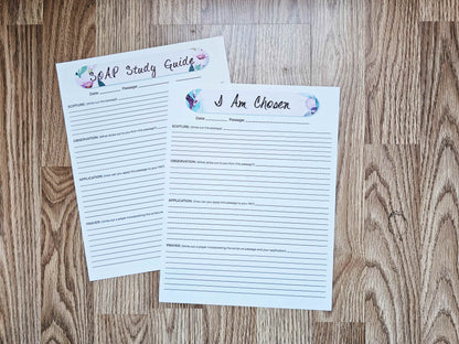 I Am Chosen Bible SOAP Study Pack