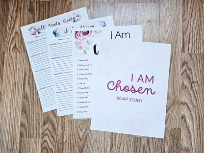 I Am Chosen Bible SOAP Study Pack