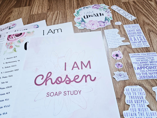 I Am Chosen Bible SOAP Study Pack