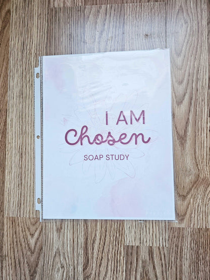 I Am Chosen Bible SOAP Study Pack
