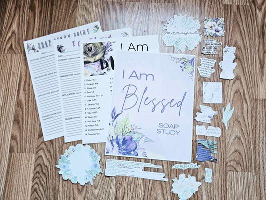 I Am Blessed SOAP Bible Study pack