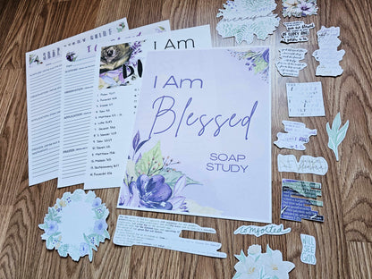 I Am Blessed SOAP Bible Study pack