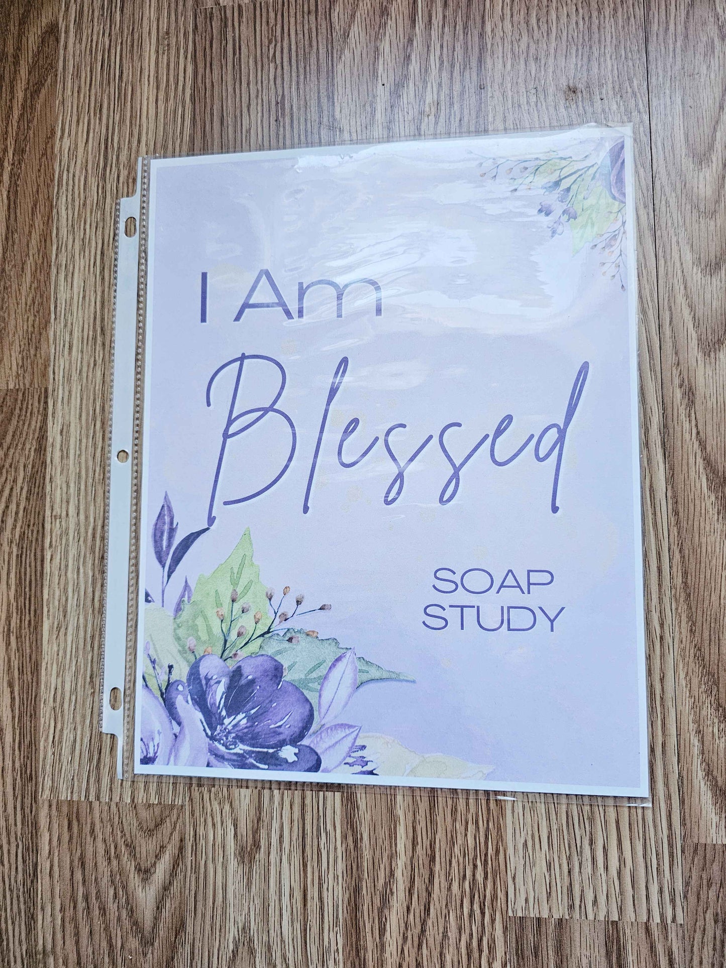 I Am Blessed SOAP Bible Study pack