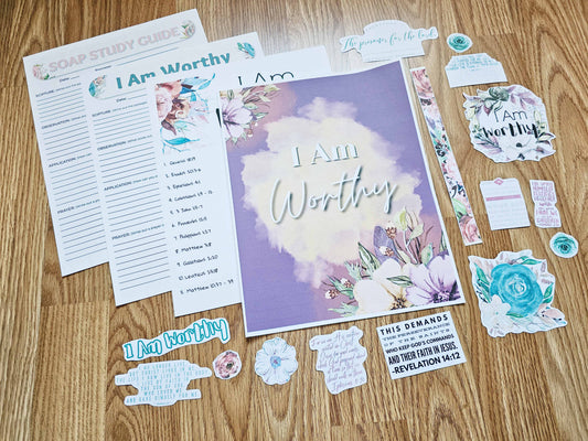 I Am Worthy SOAP Bible Study pack