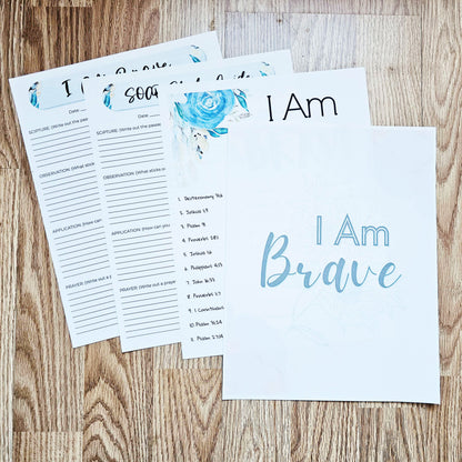 I Am Brave Bible SOAP Study Pack