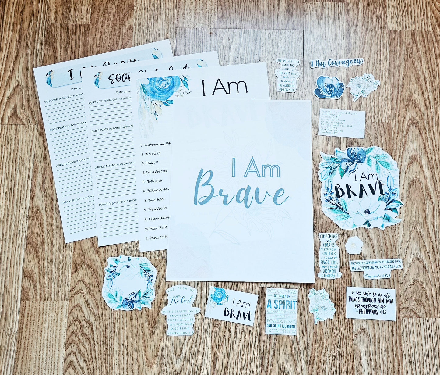 I Am Brave Bible SOAP Study Pack