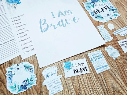 I Am Brave Bible SOAP Study Pack