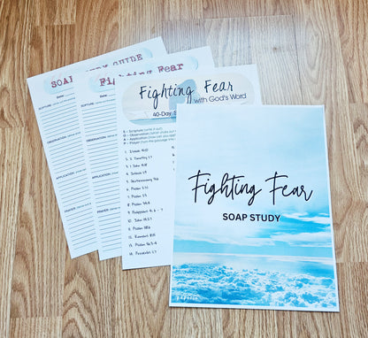 Fighting Fear Bible SOAP Study Pack