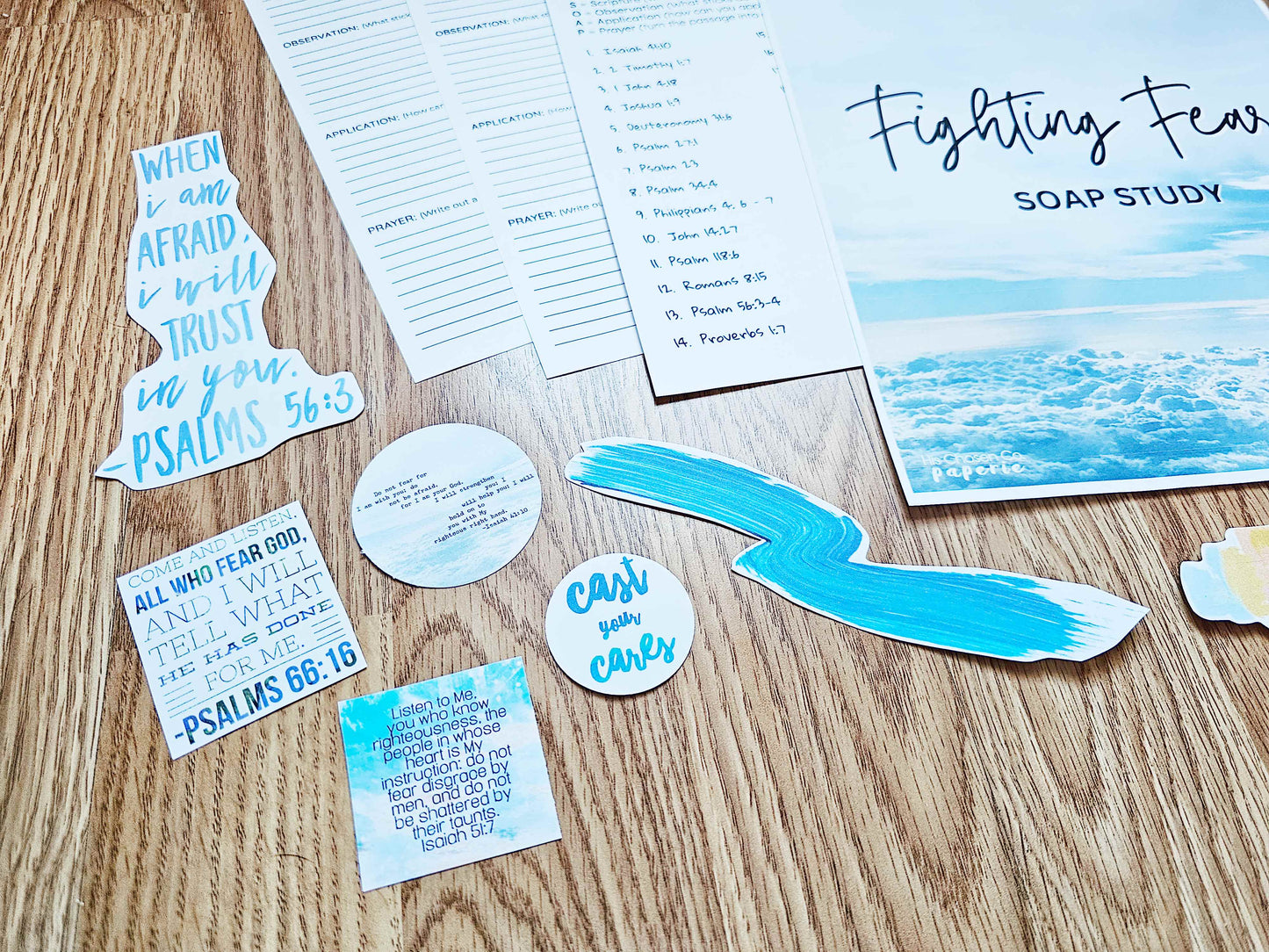 Fighting Fear Bible SOAP Study Pack