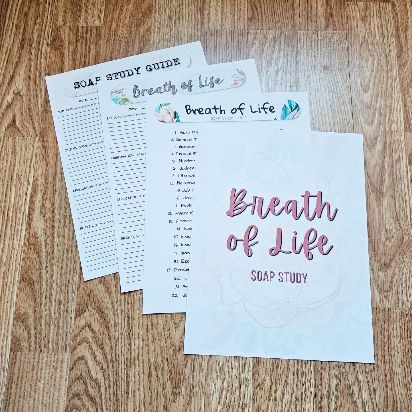 Breath of Life Pro-Life Bible SOAP Study Pack