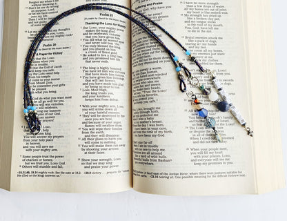 Fighting Fear 3-Strand Beaded Bookmark