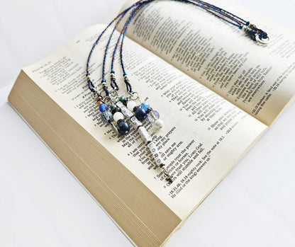 Fighting Fear 4-Strand Beaded Bookmark