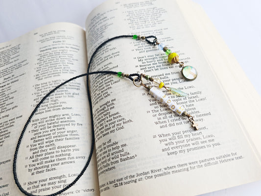 Wisdom Tree of Life Single Strand Beaded Bookmark